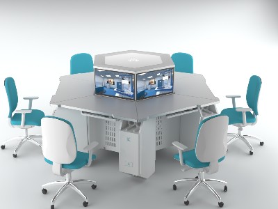 陕西西北工业大学智慧教室VR实训桌椅
