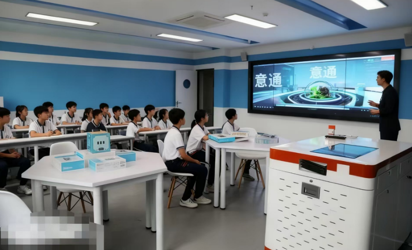 高校这样的智慧教室空间场景让你爱上学习！