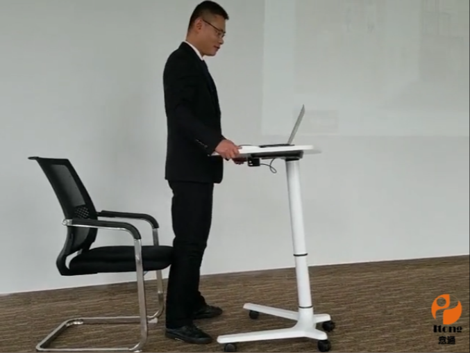 意通 多功能升降桌：演讲台